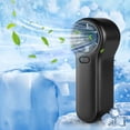 thumbnail image 1 of Fan Handheld Portable Handheld Turbo Fan Mini Handheld Fan Portable Fan for Travel Small Fan Handheld Fan Mini Handheld Turbo High Speed Small Fan USB Charged Iced Hanging Fan Portable Bladeless Fan, 1 of 5