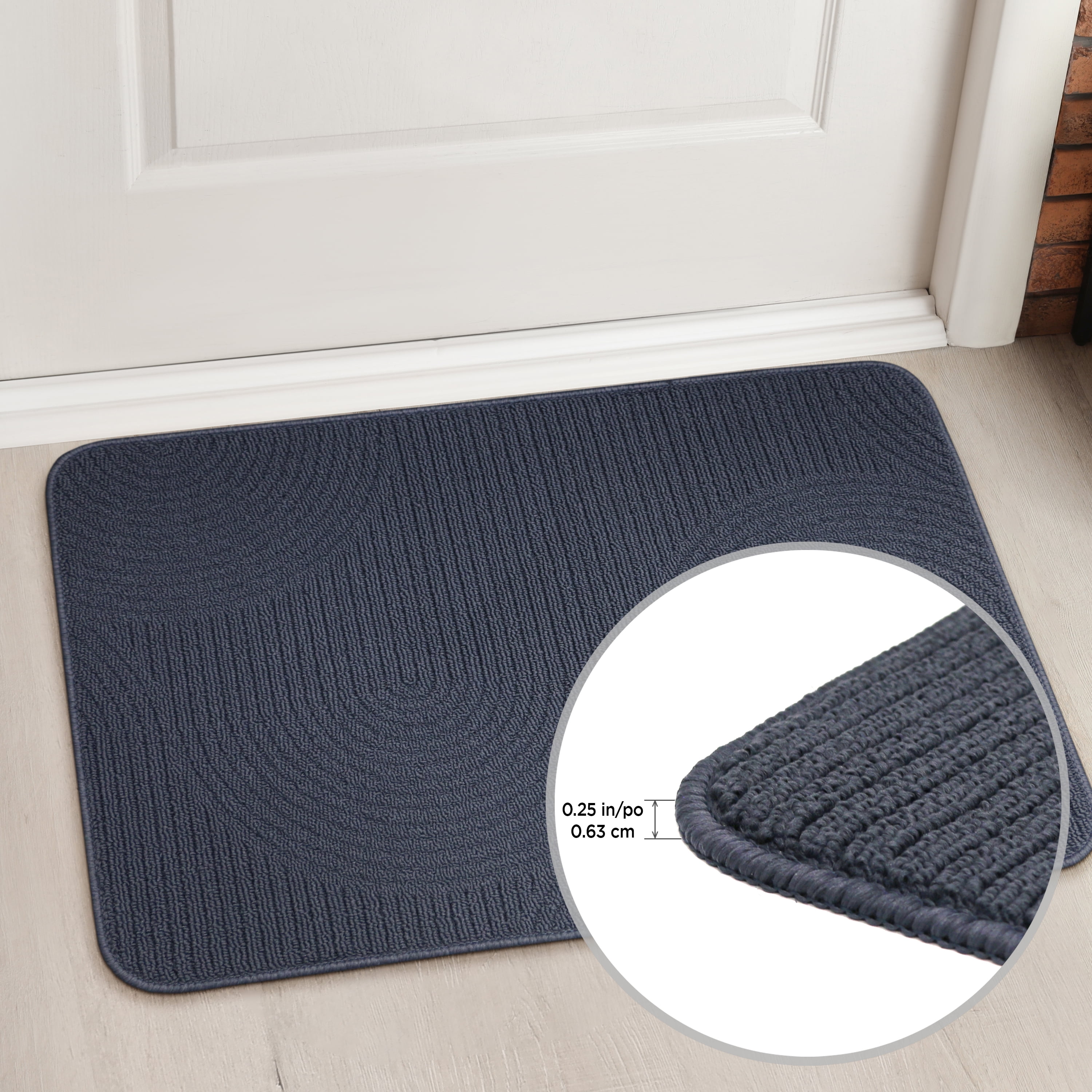 Tapis de cuisine lavable Mainstays Blue Tufted Archlink, 20"x30"