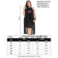 thumbnail image 5 of Yesfashion Plus Size Halter Neck Sleeveless Cocktail Dress Sequin Tulle Wedding Guest Party Midi Dresses, 5 of 5
