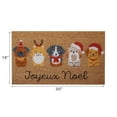 thumbnail image 3 of Coir Door Mat (Joyeux Noel - Pets), 3 of 3