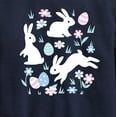 thumbnail image 3 of Instant Message - Easter Scene - Toddler & Youth Crewneck Fleece Sweatshirt, 3 of 6