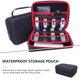 thumbnail image 4 of Tapones para los oídos impermeables para exteriores, bolsa de almacenamiento digital, organizador, soporte para tableta, cargador para coche, estuche USB, tapones para los oídos, auriculares, viajes, 4 of 6