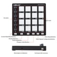 thumbnail image 4 of WORLDE MIDI controller,Production Software Portable Huiop Maker 6 Knobs And Production Software Buttons And Production Midi Pad 6 Knobs Note Knobs Note Level Midi Beat Maker Beat Maker 6 Dsfen, 4 of 6