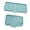 Green, variant on Aluhayos Soap Dish 2-Piece Black Tray Sloped Drain Wall Mounted for Bathroom
