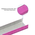 thumbnail image 3 of Uxcell Staples for Stapler, 2 Pack #10 Mini 3/16 Inch Length Staples for Office Supplies, Rose Red, 3 of 6