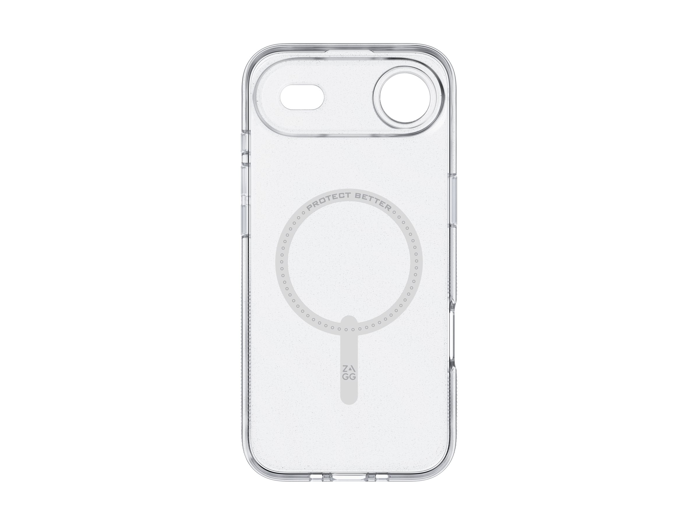 ZAGG Milan Snap - Back cover for cell phone - MagSafe compatibility - graphene - swirl glitter - for Apple iPhone Air