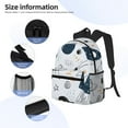 thumbnail image 5 of Fotbe Cartoon Planets Lightweight Casual Laptop Backpack for Men and Women, Daily use Waterproof backpack, Backpack for College, 5 of 8