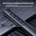 thumbnail image 4 of Presentador inalámbrico  Bloosom de control remoto puntero clicker con hipervínculo y control de volumen usb portátil Negro, 4 of 4