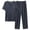 Dark Gray-workout set men, variant on Eryao Men's Summer Pajamas Set 2 Piece V Neck Short Sleeve Shirts Matching Elastic Waist Pants Casual Sleepwear Lounge Set,Gray,XL
