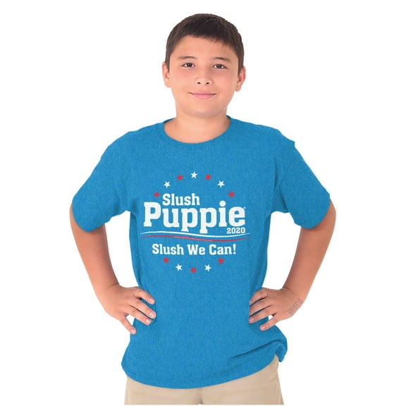 Vintage Slush Puppie Electipn Voter Crewneck T Shirts Boy Girl Teen Brisco Brands L