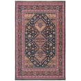 thumbnail image 2 of SAFAVIEH Classic Vintage Serrena Floral Bordered Polyester Area Rug, Navy/Pink, 4' x 6', 2 of 9