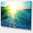 thumbnail image 2 of Foaming Blue Waves - Seashore Canvas Art Print, 2 of 3