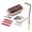 Red Bronze, variant on Riousery Electric Guitar ST Right Hand Bridge Tremolo Assembly Replacement Parts in Red Bronze Vintage Style Hardware with Push-in Whammy Bar & Screws