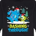 thumbnail image 3 of Monsters Inc - Dashing Through - Toddler And Youth Long Sleeve Graphic T-Shirt, 3 of 5