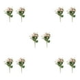 thumbnail image 1 of ZheElen 2pcs Artificial Silk Daisy Flowers Low Maintenance And For Home Faux Flowers pink 5Set, 1 of 6