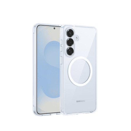 Belkin SheerForce Clear Phone Case for Samsung Galaxy S26 w/ 13ft Drop Protection & Anti-Scratch, Anti-Yellowing Design, Shockproof Slim Grip Design - Qi2 25W Wireless Charging Certified