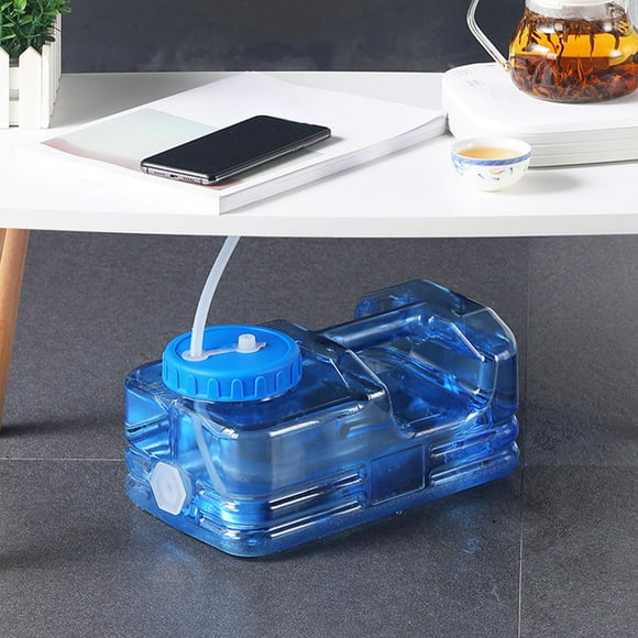 Contenedor de almacenamiento de agua potable grande portátil para exteriores, de botella para acampar, conducir, mochilero, de platos de Macarena Contenedor de bebidas de campamento