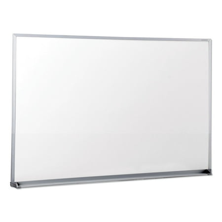 Dry Erase Board  Melamine  39 x 27 Satin-Finished Aluminum Frame