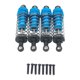 thumbnail image 1 of Vogacara Amortiguador trasero delantero RCGOFFLOW 4 Uds para 1/14 Rc Wltoys 144001 Azul, 1 of 6