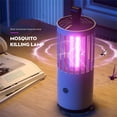 thumbnail image 3 of Lámpara Para Matar Mosquitos, Descarga Eléctrica, Fuerte Succión, Lámpara Con Trampa Para Mosquitos Recargable Por USB, Luz Zapping Para Interiores Y Exteriores, 3 of 8