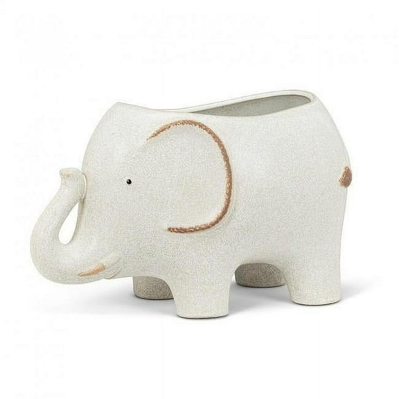 MDR Trading Inc. AB-27-ELLIE-878_Q01 Large Elephant With Tusks Planter
