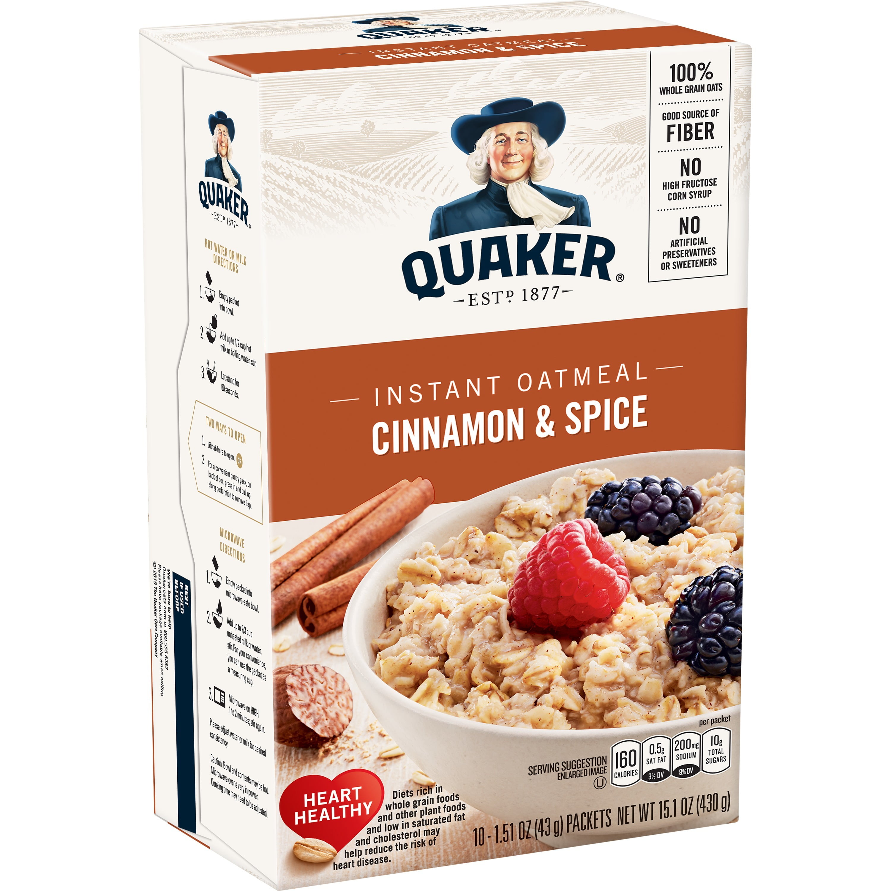 Quaker Instant Oatmeal Apple Crisp Nutrition Facts Besto Blog