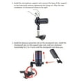 thumbnail image 5 of Gaming Microphone USB Microphone Set for PC Condenser Mic Gain Control Colorful Atmosphere Lighting with Anti-spray Net and Arm Stand Plug and Play for Streaming Podcast Recording, 5 of 9
