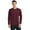 Athletic Maroon, variant on Port & Company Long Sleeve Fan Favorite Tee