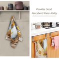 thumbnail image 2 of Fall Cat Basket Hand Towels 2 PCS, Autumn Maple Leaf Kitchen Towel Ultra Soft and Highly Absorbent,Decorative Fingertip Face Towel for Bathroom Hotel, 28.3"x14.4", 2 of 5