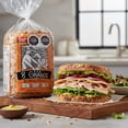 thumbnail image 2 of Canadian Bagels Pan 8 Granos  625gr | Pan Fresco | Ideal para Sandwiches, 2 of 6