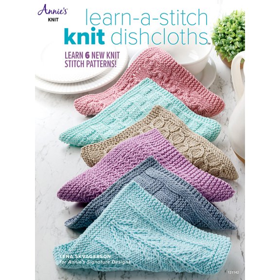 Learn-A-Stitch Knit Dishcloths, (Paperback)