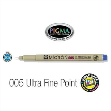 G T Luscombe  Pen Pigma Micron Pen 005 Blue