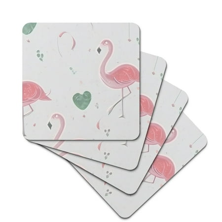 

Rubber Square Coasters Not Easily Deformed Soft and Have Thermal Insulation Properties with Fashion Style Coasters