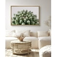 thumbnail image 2 of PixonSign Framed Canvas Print Wall Art Green Brevifolia Succulent Botanical Wilderness Photography Realism Contemporary Portrait Colorful Cool for Living Room, Bedroom, Office - 24"x36" Natural, 2 of 5
