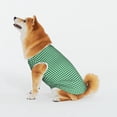 thumbnail image 4 of LNWH Green Classic Plaid Pattern Dog Clothes, Breathable Warm Cotton Pet Clothes 4X-Large, 4 of 8