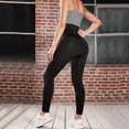 thumbnail image 4 of Workout Leggings for Women, Hot Neoprene Sauna Sweat Pants Slimming Fitness Body Shaper Yoga Leggings, 4 of 5