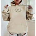 thumbnail image 2 of GOOD VIBES ONLY Graphic Unisex Fleece Hooded Sweatshirt, 2 of 10