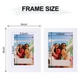 thumbnail image 3 of decorUhome 5x7 Matted to 4x6 Picture Frame, Photo Frame for Gallery Wall or Tabletop Display, White, 3 of 8
