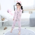 thumbnail image 1 of Conjunto de pijamas de algodón para niña, ropa de dormir con estampado de flores, para fiesta, regalo de Navidad, Otoño e Invierno, 1 of 4