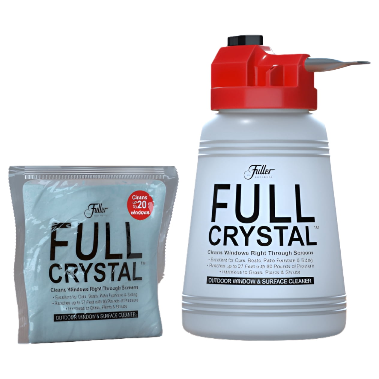 Full Crystal Window and Outdoor Surface Cleaner by Fuller Brush, As Seen on TV