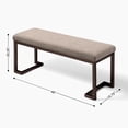 thumbnail image 2 of Contemporary Boucle Upholstered Bench | Enhance Bedroom Style | Feel the Luxury and Comfort, 2 of 2