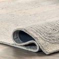 Tiled Wool Rug nuLOOM Esme Hand Tufted Wool Geometric Tile Area Rug, 5' x 8', Beige ...
