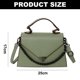 thumbnail image 2 of Nuevo bolso de PU con cadena, moderno bolso de hombro para mujer, bolso de hombro de cuero verde, 2 of 6