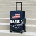 thumbnail image 6 of Logiee Happy Veterans Day Print Travel Luggage Cover,Suitcase Protector, Washable Elastic Suitcase Baggage Cover,Closure for Wheeled Suitcase Fit 18-32 Inch Luggage-Small, 6 of 7