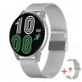 thumbnail image 1 of Reloj inteligente redondo para hombre y mujer, accesorio de pulsera resistente al agua con control de la presión arterial, compatible con Android e IOS, 2023, 1 of 4