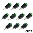 thumbnail image 1 of 10pcs of Speaker Wire Cable to Audio RCA Male Connector Jack NUK Adapter, 1 of 8