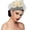 Creamy White, variant on Kukuzhu Women Fascinator Hat Tea Party Flower Headwear Wedding Headpiece with Birdcage Veil 20s 50s Headband Cocktail Pillbox Hat