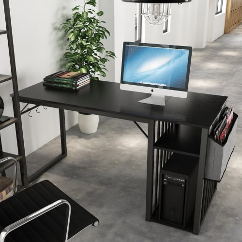 Details about   Computer Desk PC Table Workstation With Monitor & Printer Shelf Office Furniture 
