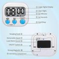 thumbnail image 5 of 6 Pack Small Digital Kitchen Timer Classroom Timers for Kids, Kitchen Timer for, 5 of 5