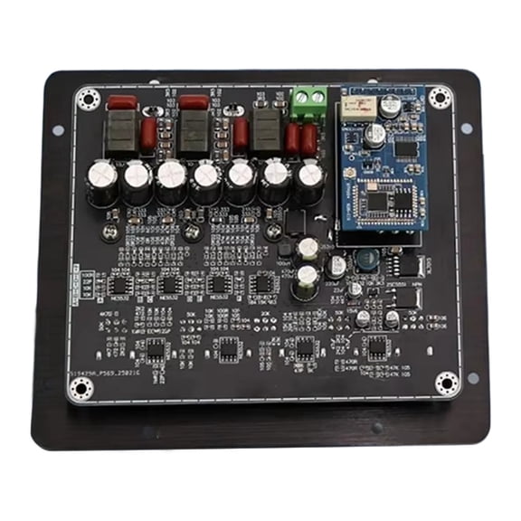 High Power TPA3221 Active Speaker Amplifier 100Wx2 200W Board with Bluetooth 5.1 - Hifi 2.1 Channel Sound System